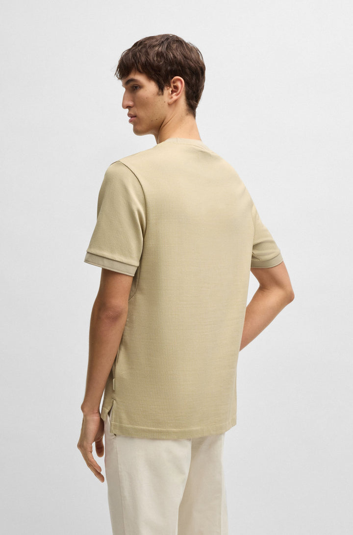 BOSS T-Shirts Regular Fit - P-TAUT 25 50537495- Concorde Fashion#color_beige-275