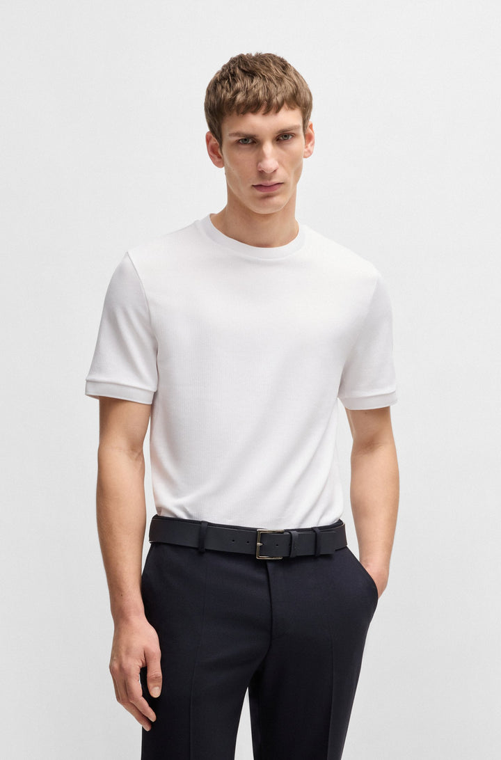 BOSS T-Shirts Regular Fit - P-TAUT 25 50537495- Concorde Fashion#color_white-100