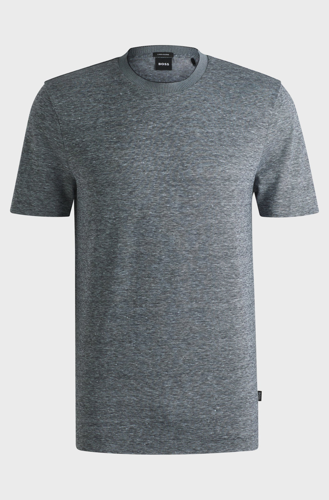 BOSS T-Shirts Regular Fit in Cotton Mix - H-THOMPSON 28 10271433 01-50537488- Concorde Fashion#color_navy-404