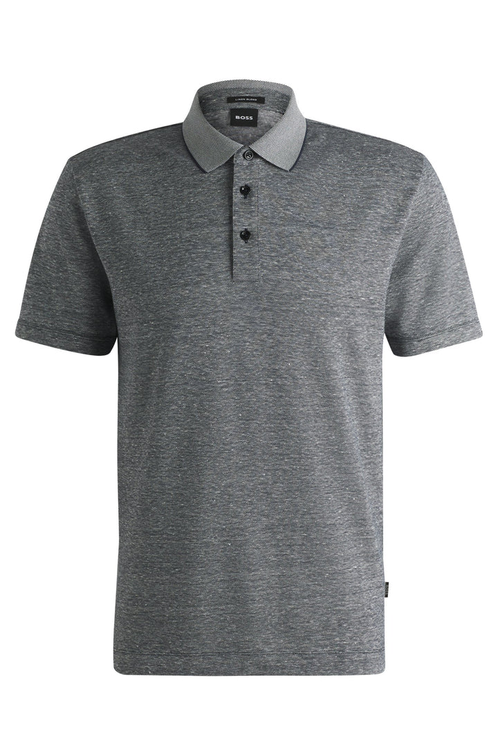 BOSS Polos Regular Fit - H-PRESS 28 50537501- Concorde Fashion#color_navy-404