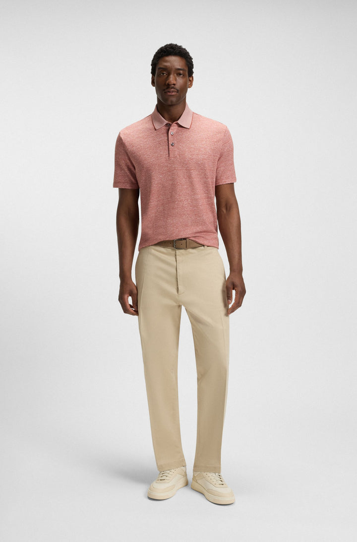 BOSS Polos Regular Fit - H-PRESS 28 50537501- Concorde Fashion#color_orange-806