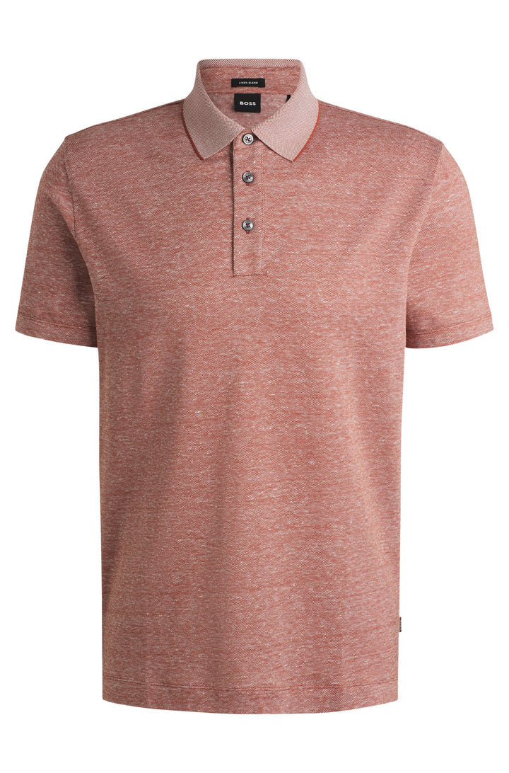 BOSS Polos Regular Fit - H-PRESS 28 50537501- Concorde Fashion#color_orange-806