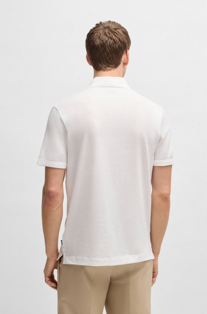 BOSS Polos Regular Fit - H-PRESS 28 50537501- Concorde Fashion#color_white-100
