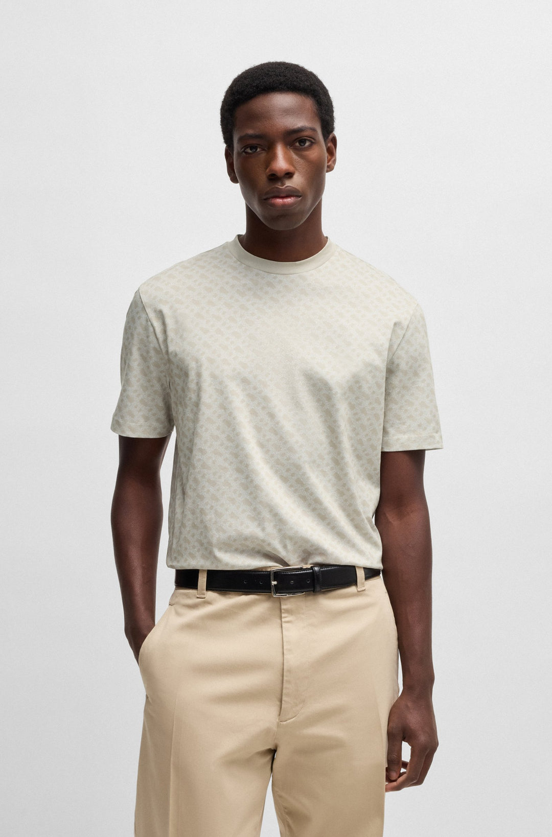 BOSS T-Shirts Regular Fit - H-TAUT 80 50539303- Concorde Fashion#color_white-131