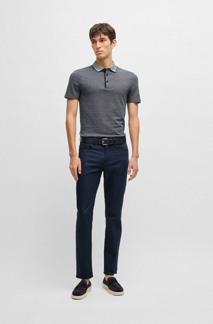BOSS Polos Slim Fit - H-PITTON 145 50536853- Concorde Fashion#color_navy-404