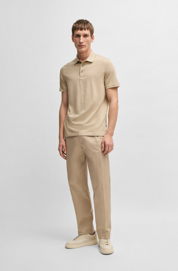 BOSS Polos Slim Fit - H-PITTON 145 50536853- Concorde Fashion#color_beige-275