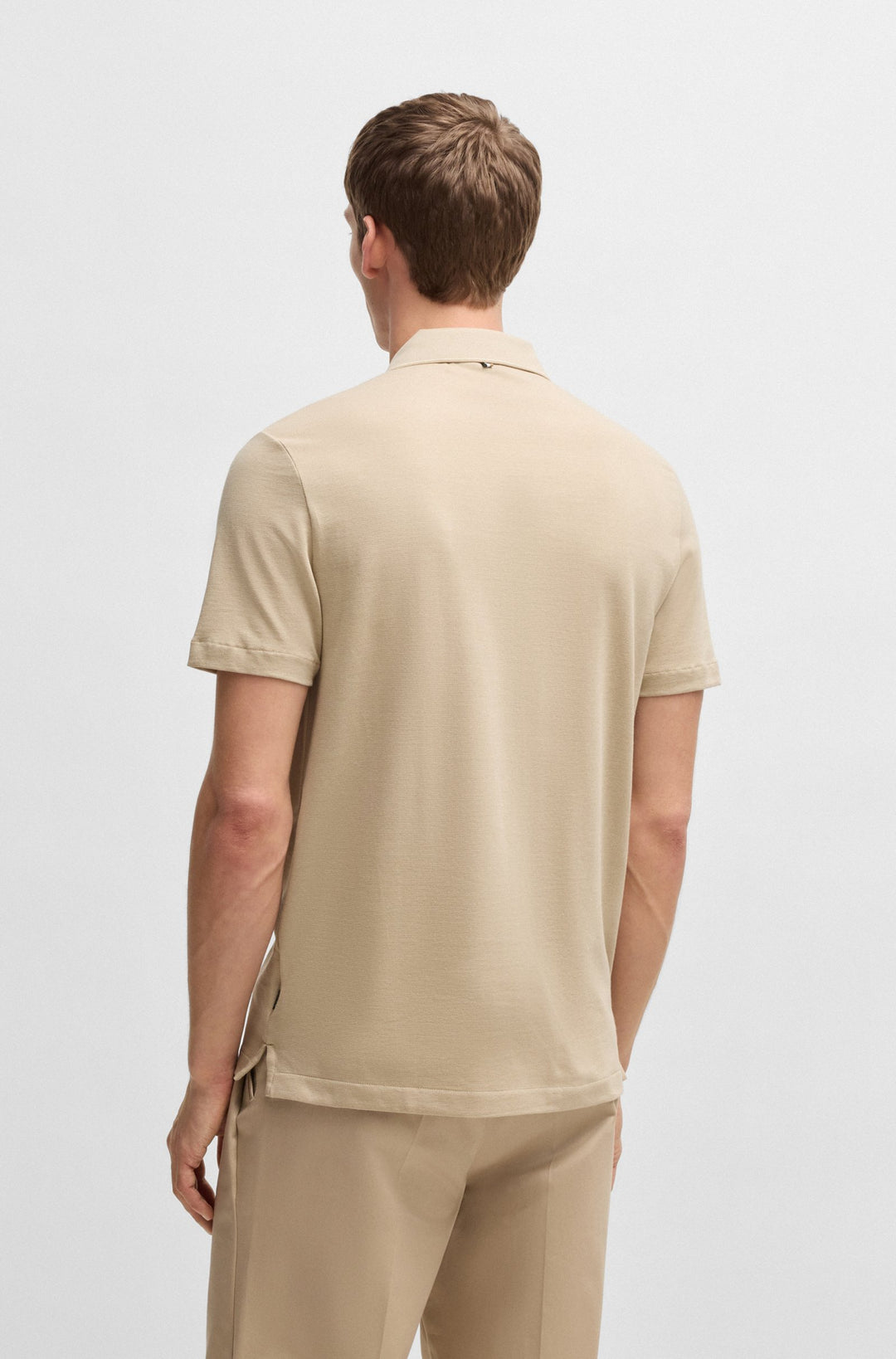 BOSS Polos Slim Fit - H-PITTON 145 50536853- Concorde Fashion#color_beige-275