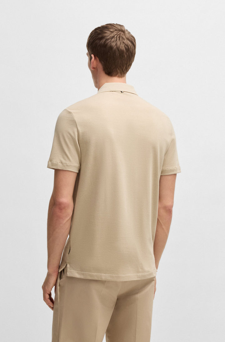 BOSS Polos Slim Fit - H-PITTON 145 50536853- Concorde Fashion#color_beige-275