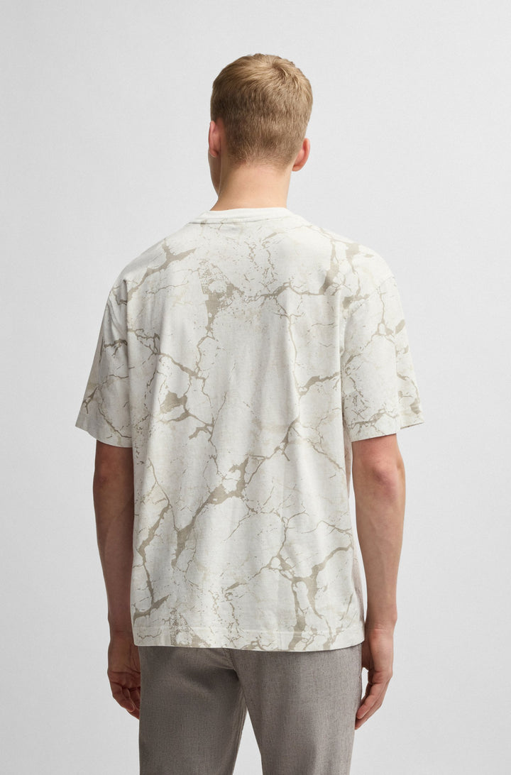 BOSS T-Shirts Relaxed Fit - TE_CRINKLEDESERT 50541105- Concorde Fashion#color_beige-271