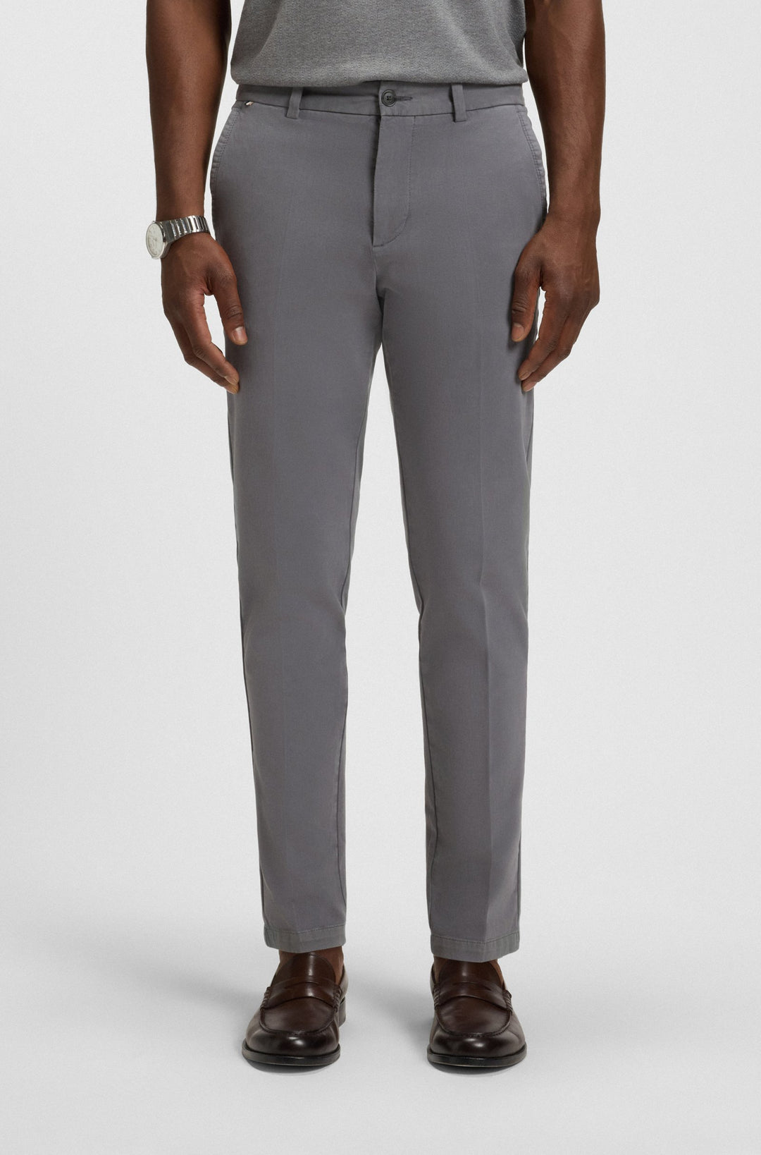 BOSS Trousers Slim Fit - H-KAITON1 50543312- Concorde Fashion#color_grey-029