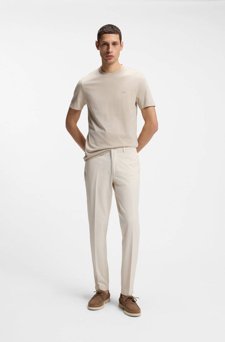 BOSS Trousers Slim Fit - P-KAITON1-ZIP 50543945- Concorde Fashion#color_white-131