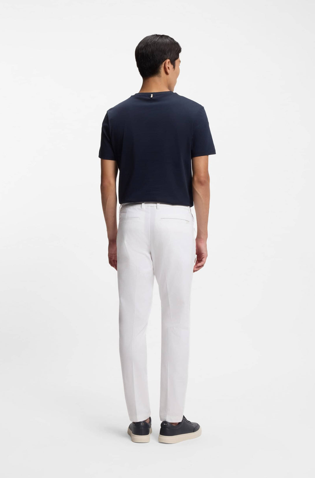 BOSS Trousers Slim Fit - P-KAITON1-ZIP 50543945- Concorde Fashion#color_white-100