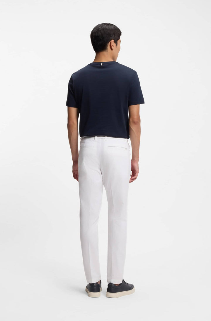 BOSS Trousers Slim Fit - P-KAITON1-ZIP 50543945- Concorde Fashion#color_white-100