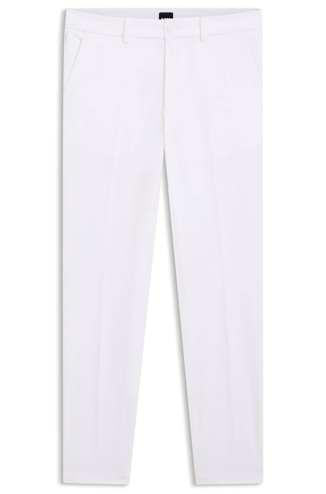 BOSS Trousers Slim Fit - P-KAITON1-ZIP 50543945- Concorde Fashion#color_white-100
