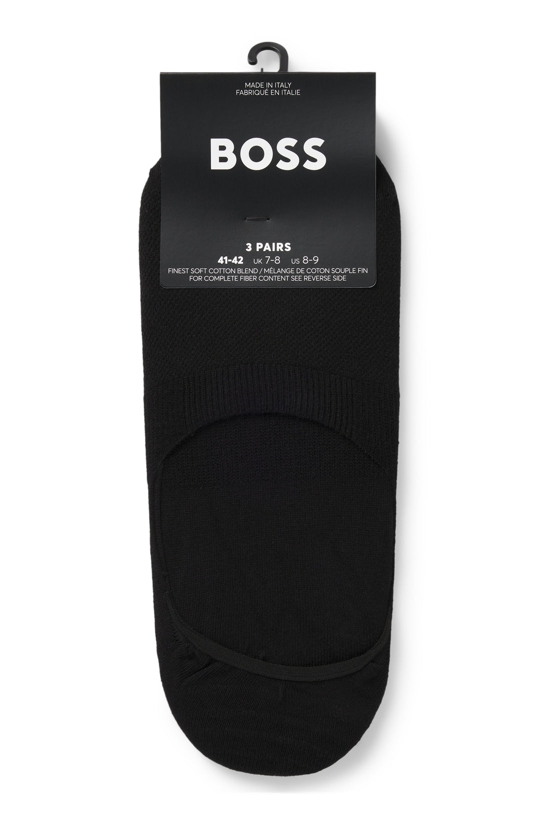 BOSS Socks  in Cotton Mix - 3P SL UNI CC 10271611 01-50541442- Concorde Fashion#color_black-001
