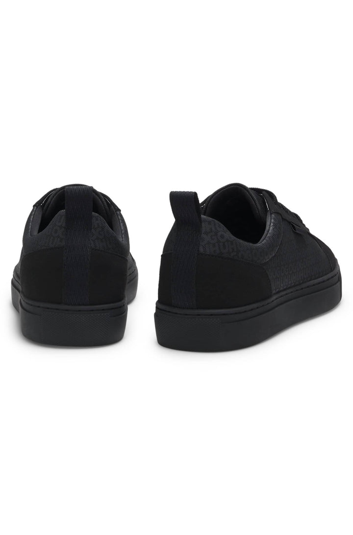 HUGO Sneakers Standard Sole - MORRIE_TENN_RNLG 50542667- Concorde Fashion#color_black-003