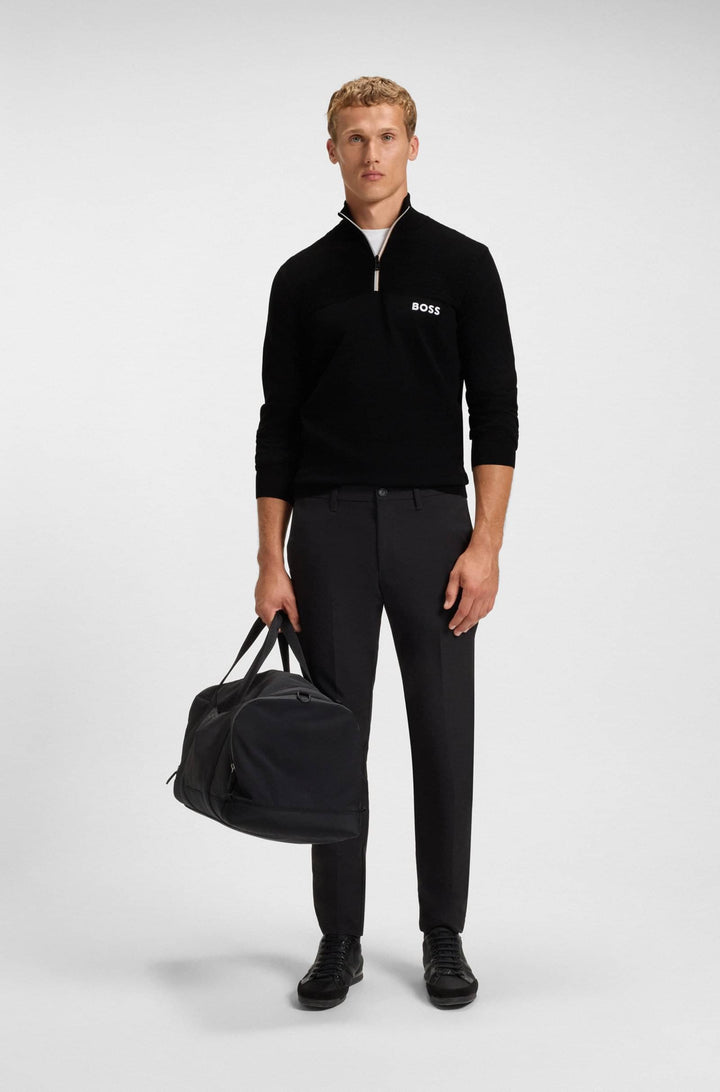 BOSS Sweaters Regular Fit - K_HYDRO QZ-1 50541953- Concorde Fashion#color_black-001