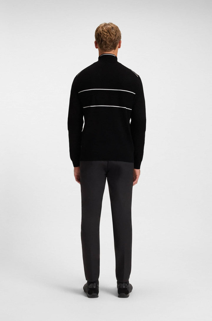 BOSS Sweaters Regular Fit - K_HYDRO QZ-1 50541953- Concorde Fashion#color_black-001