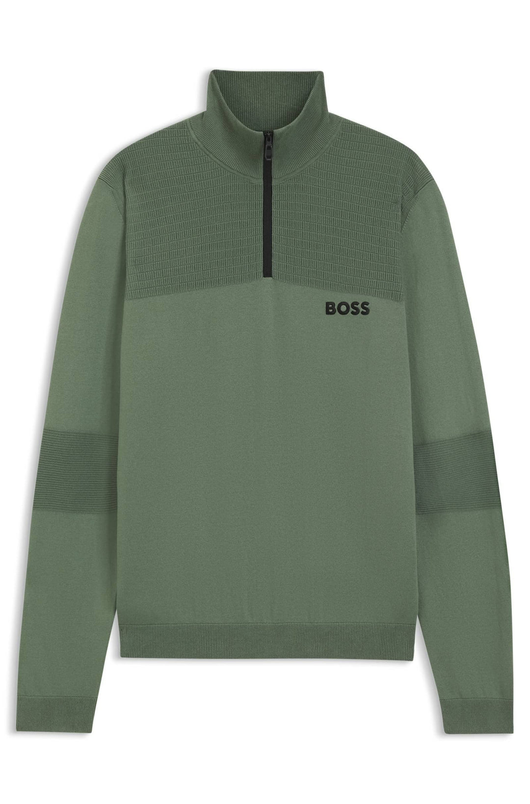 BOSS Sweaters Regular Fit - K_HYDRO QZ-1 50541953- Concorde Fashion#color_green-358