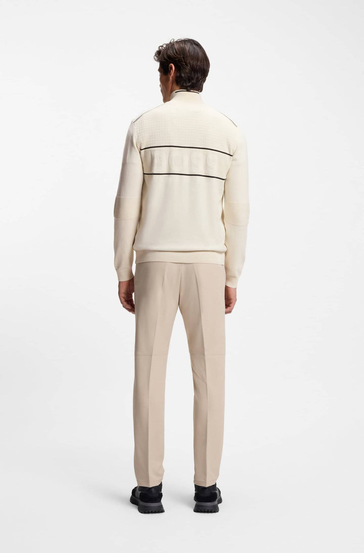 BOSS Sweaters Regular Fit - K_HYDRO QZ-1 50541953- Concorde Fashion#color_white-131