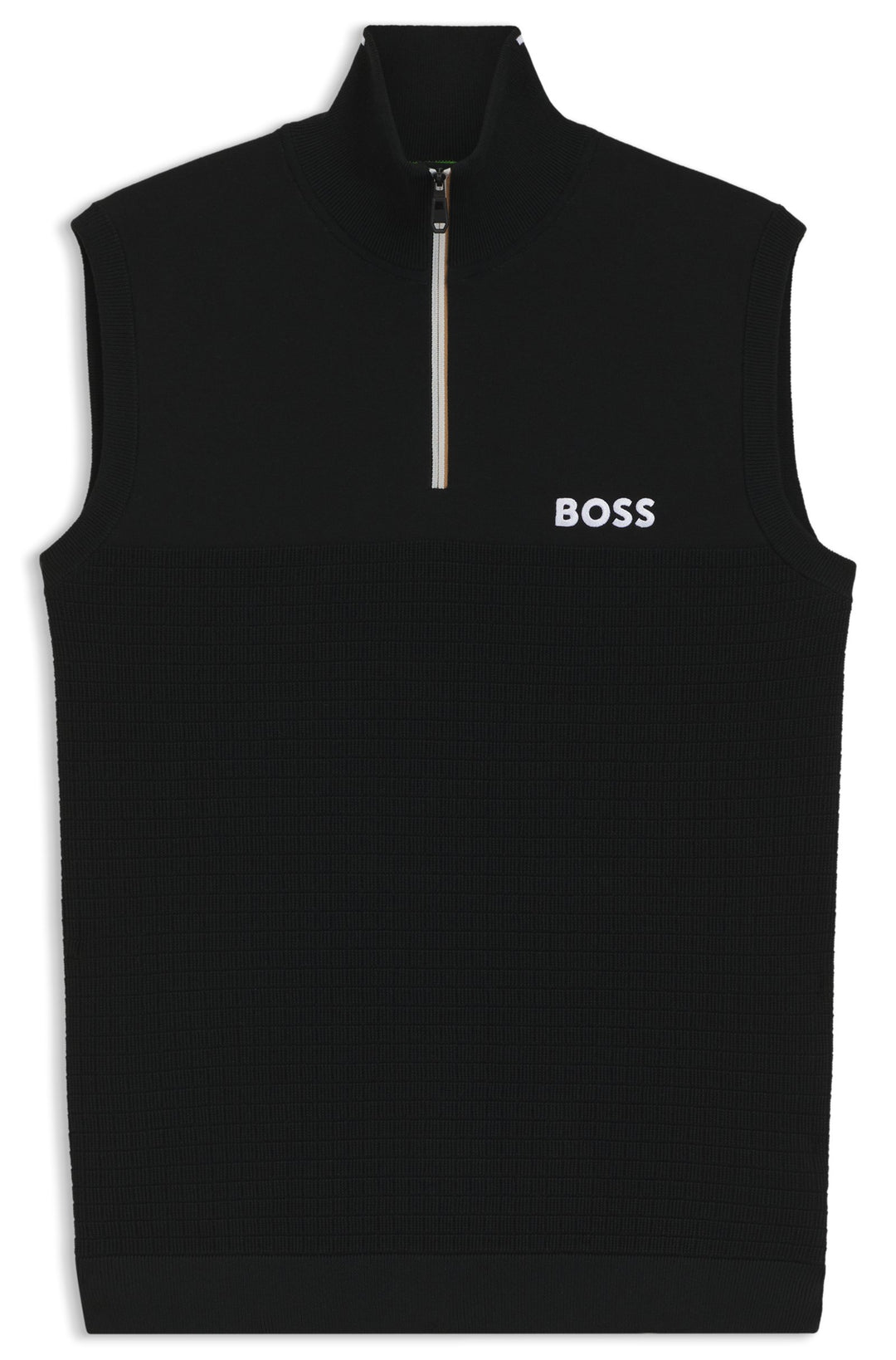 BOSS Sweaters Regular Fit - K_BIRDIE VEST-1 50541954- Concorde Fashion#color_black-001