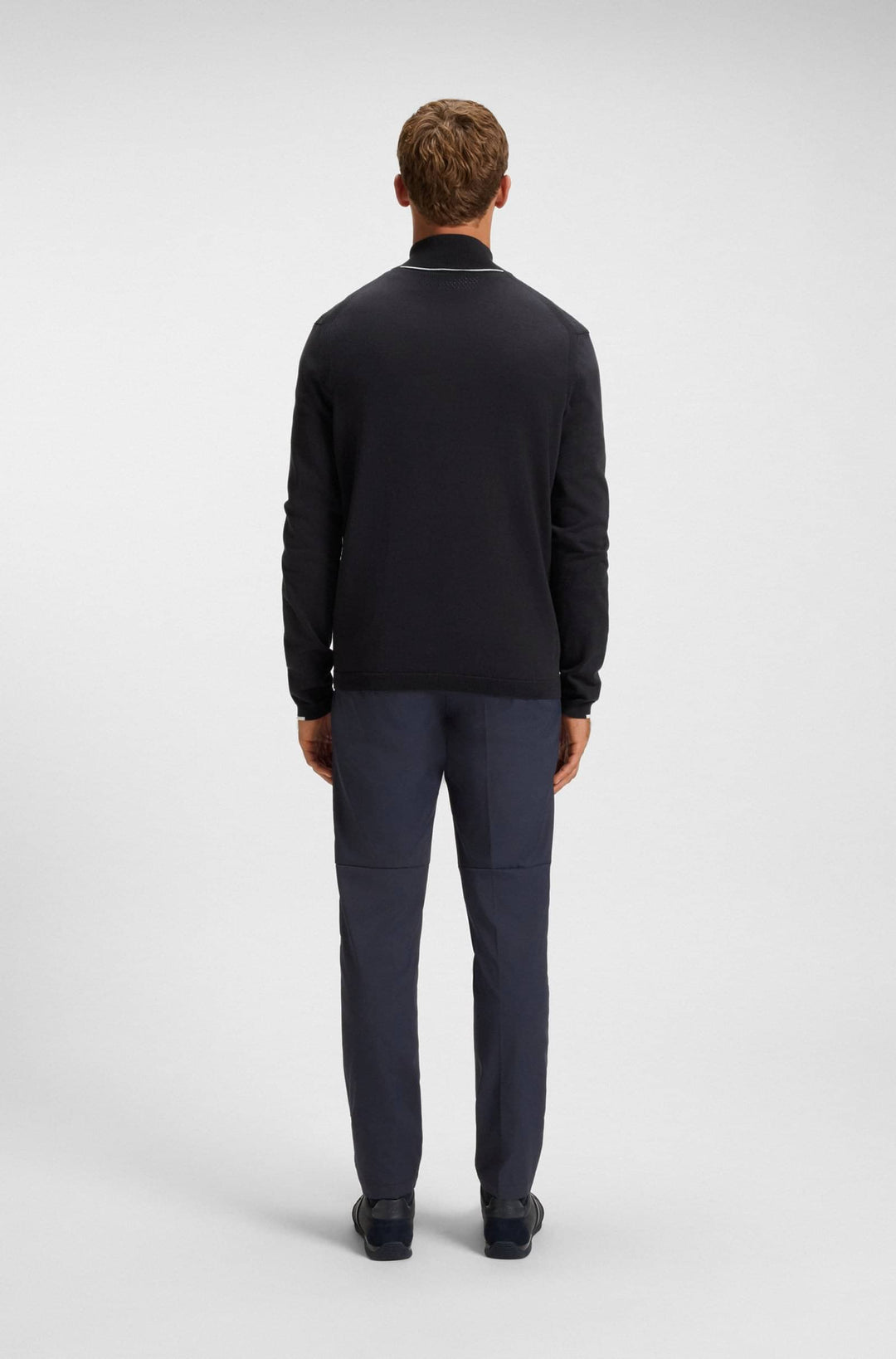 BOSS Sweaters Regular Fit - K_EVER-X QZ 50541965- Concorde Fashion#color_navy-402