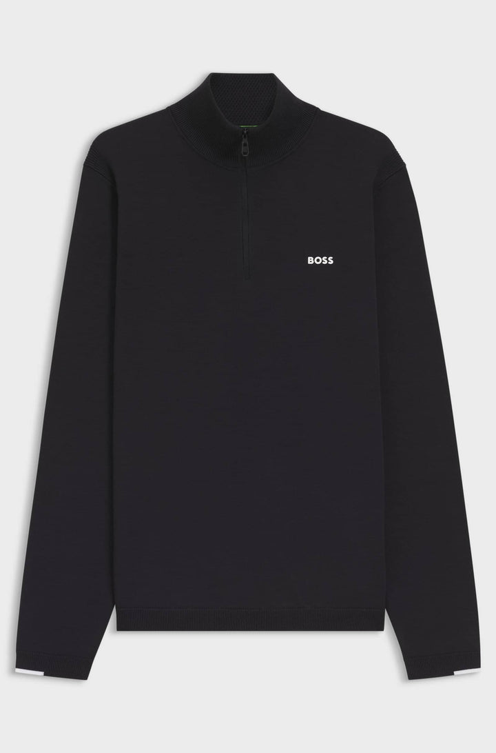 BOSS Sweaters Regular Fit - K_EVER-X QZ 50541965- Concorde Fashion#color_navy-402