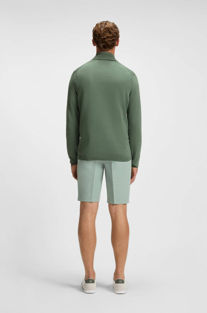 BOSS Sweaters Regular Fit - K_EVER-X QZ 50541965- Concorde Fashion#color_green-358