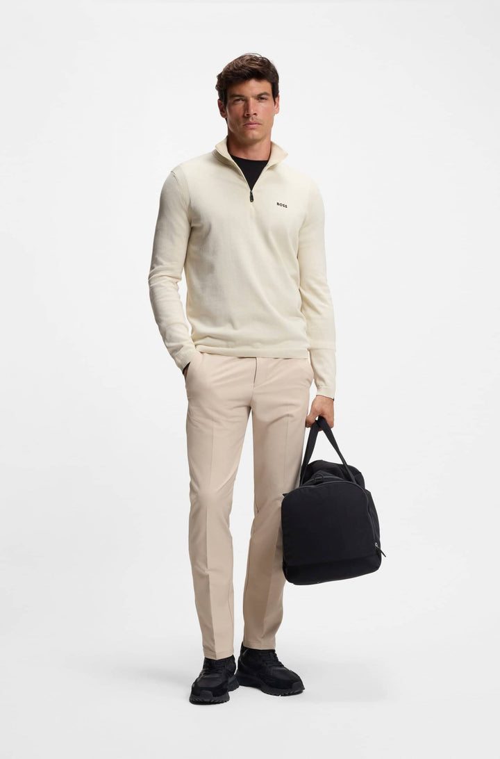 BOSS Sweaters Regular Fit - K_EVER-X QZ 50541965- Concorde Fashion#color_white-131