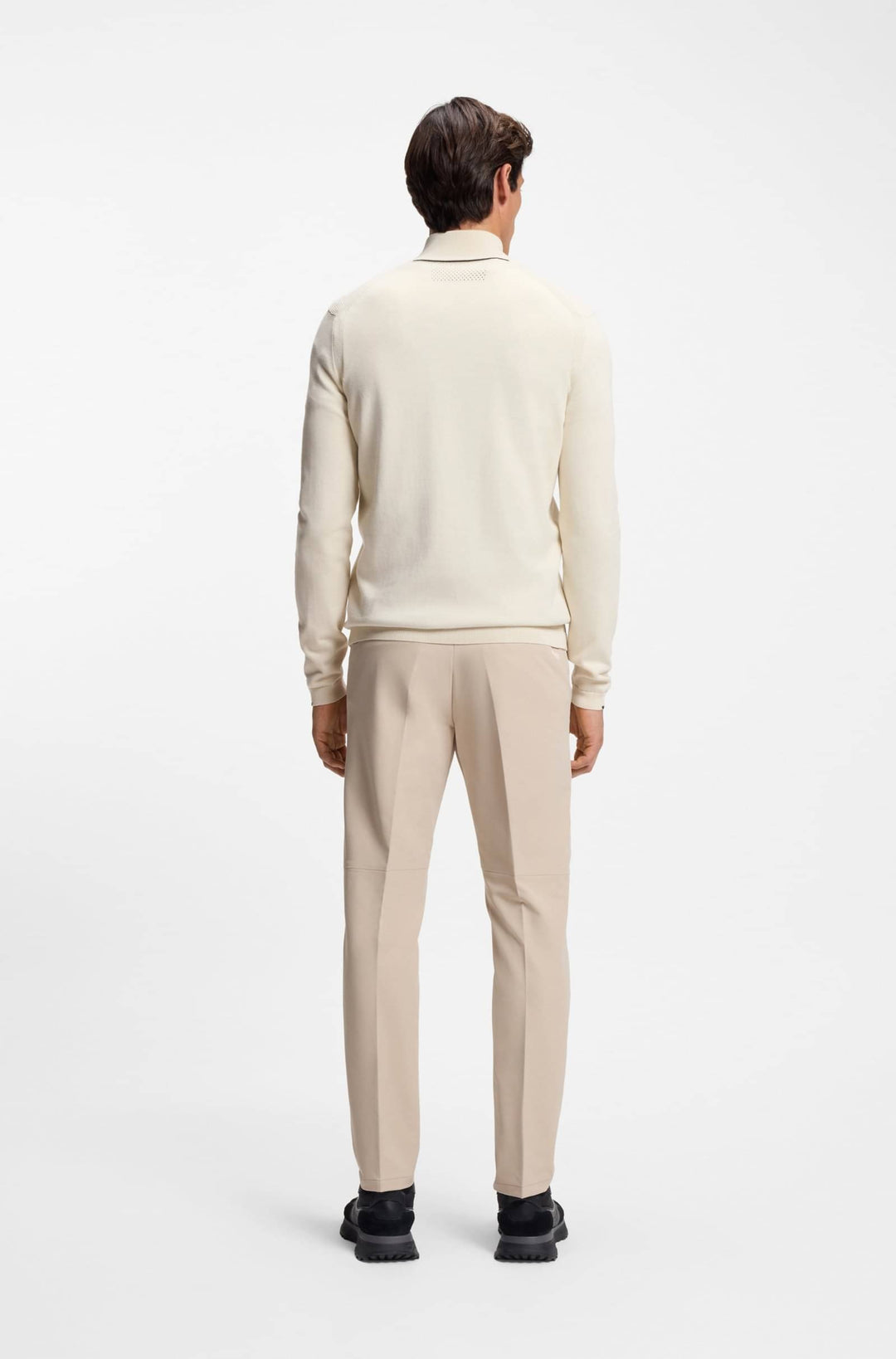 BOSS Sweaters Regular Fit - K_EVER-X QZ 50541965- Concorde Fashion#color_white-131