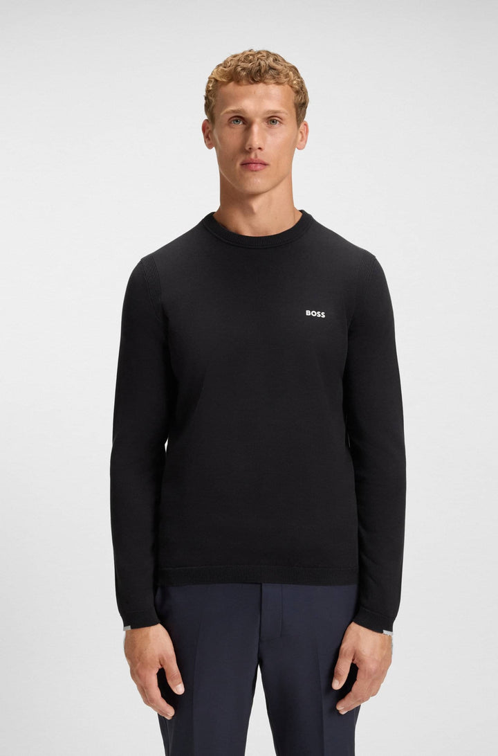 BOSS Sweaters Regular Fit - K_EVER-X CN 50541940- Concorde Fashion#color_navy-402