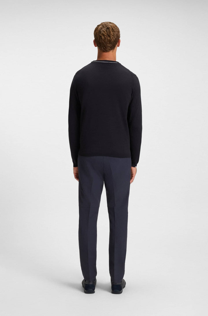 BOSS Sweaters Regular Fit - K_EVER-X CN 50541940- Concorde Fashion#color_navy-402