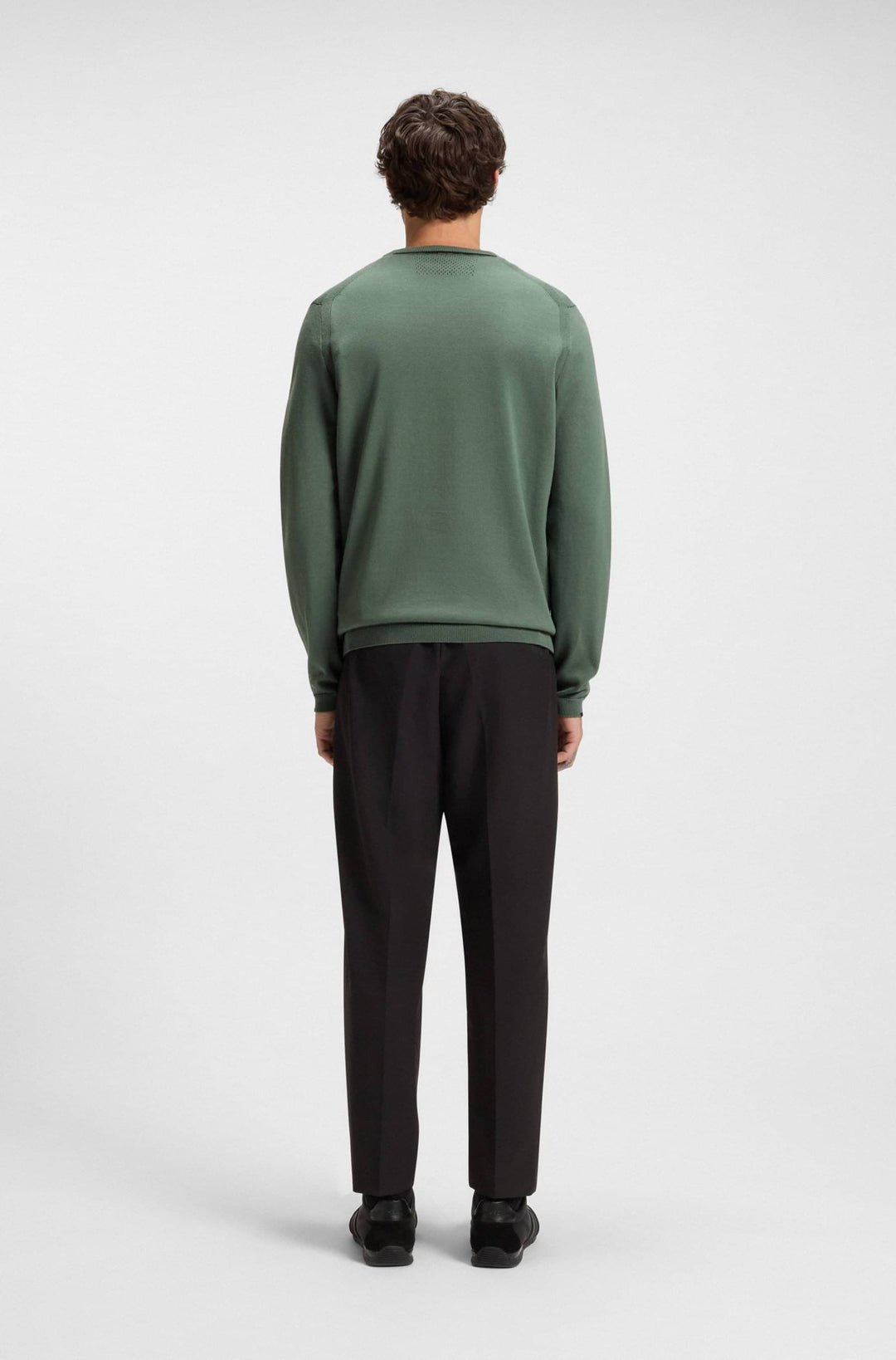 BOSS Sweaters Regular Fit - K_EVER-X CN 50541940- Concorde Fashion#color_green-358