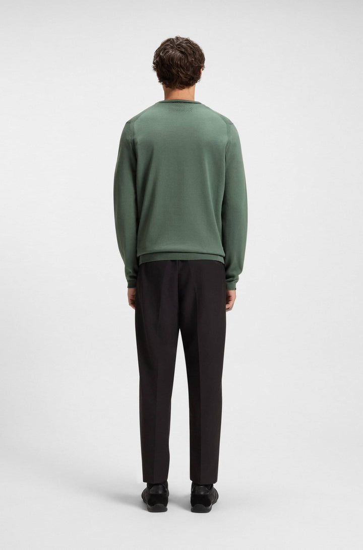 BOSS Sweaters Regular Fit - K_EVER-X CN 50541940- Concorde Fashion#color_green-358