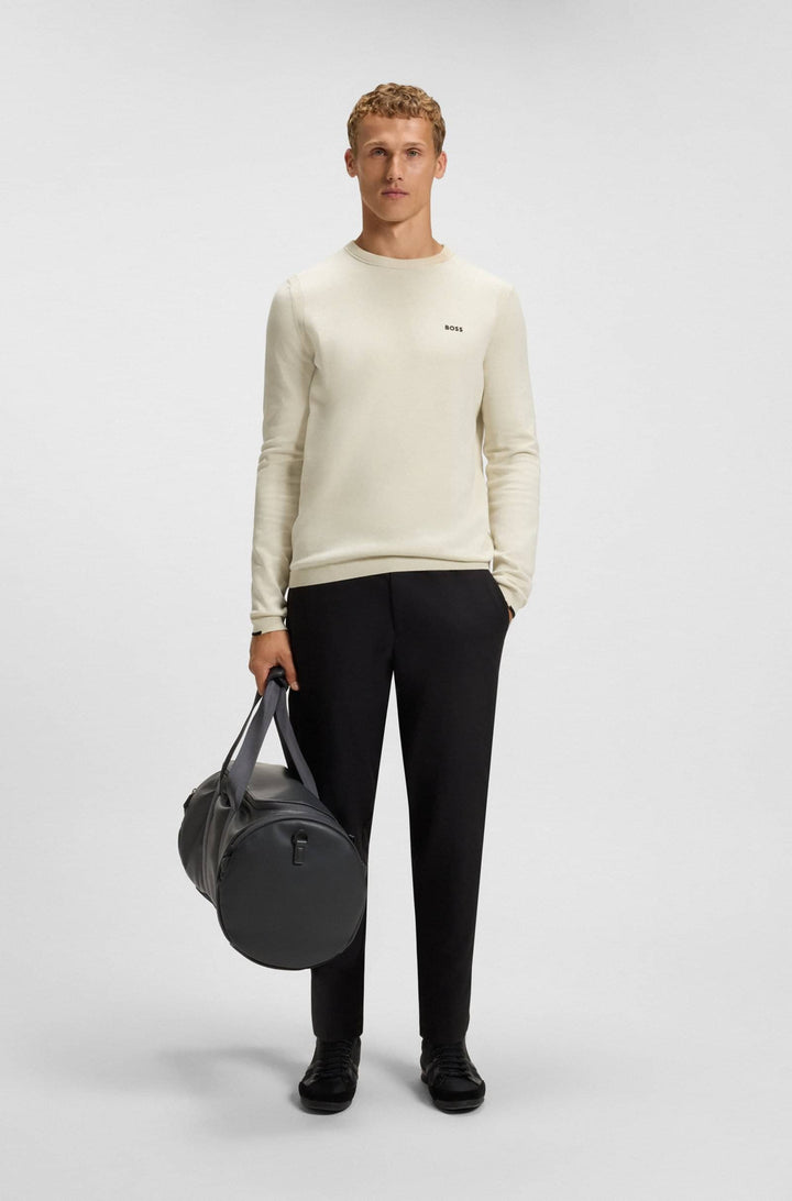 BOSS Sweaters Regular Fit - K_EVER-X CN 50541940- Concorde Fashion#color_white-131