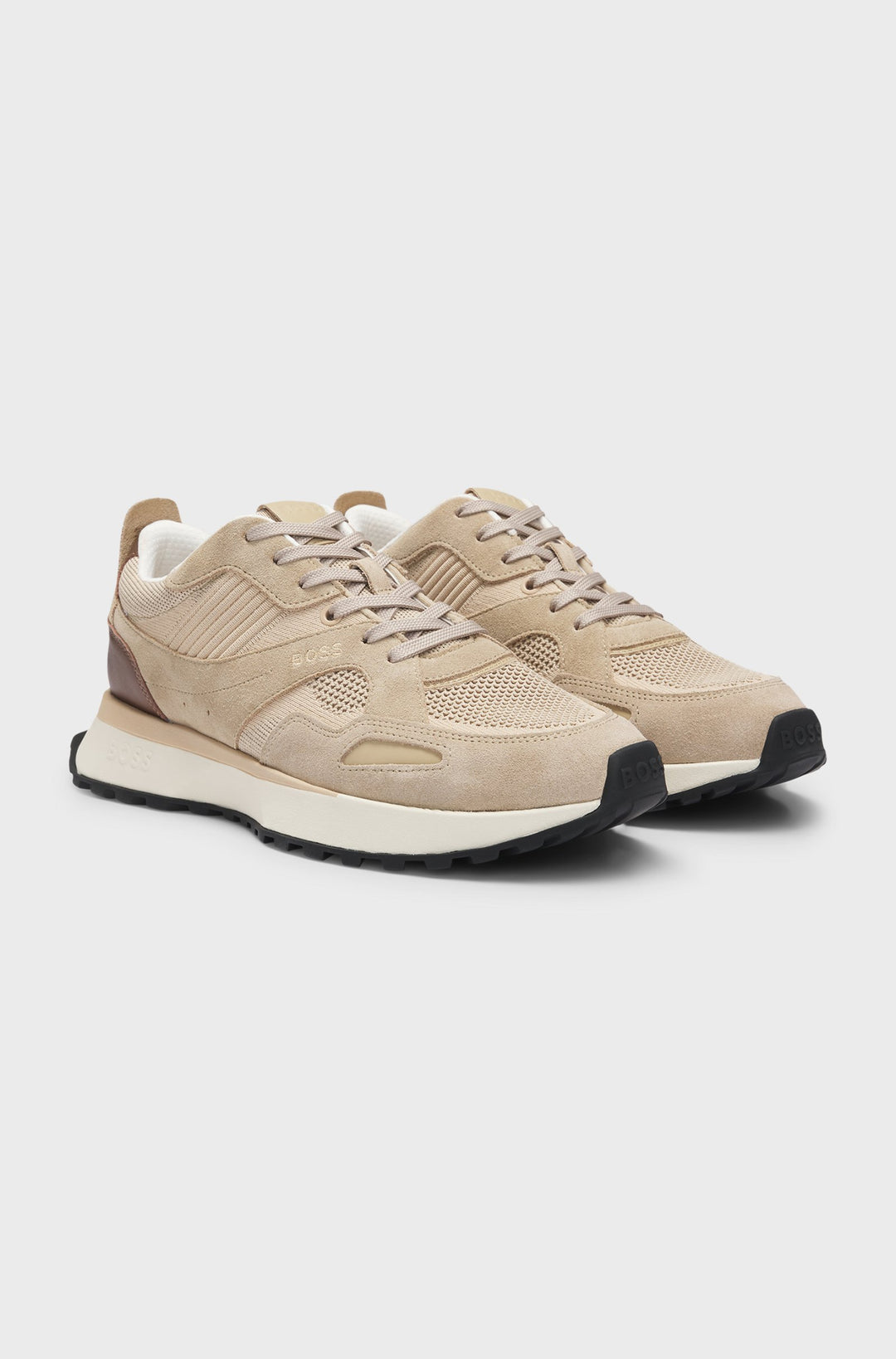 BOSS Sneakers  - JONAH_RUNN_KNSDBU 50542119- Concorde Fashion#color_beige-282