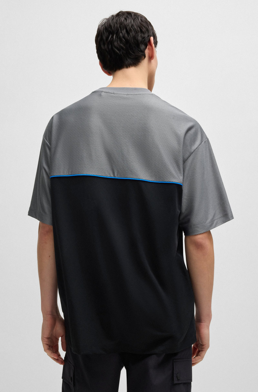 HUGO T-Shirts Oversize Fit - DINOKEY_RB 50545110- Concorde Fashion#color_grey-025