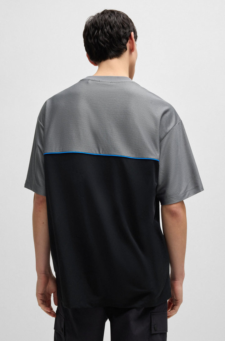 HUGO T-Shirts Oversize Fit - DINOKEY_RB 50545110- Concorde Fashion#color_grey-025
