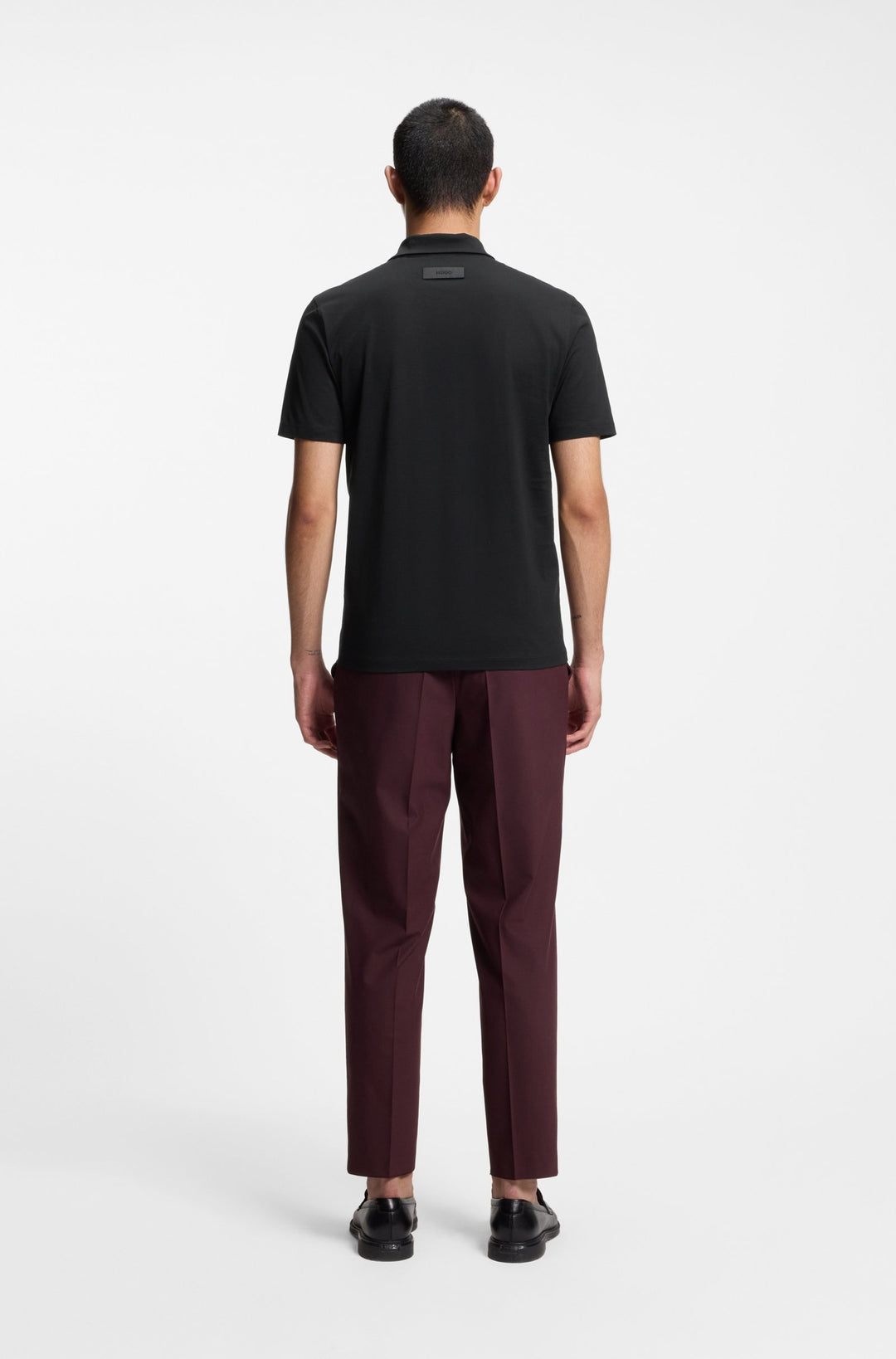 HUGO Polos Slim Fit - DIMERSPOLO 50542961- Concorde Fashion#color_black-001