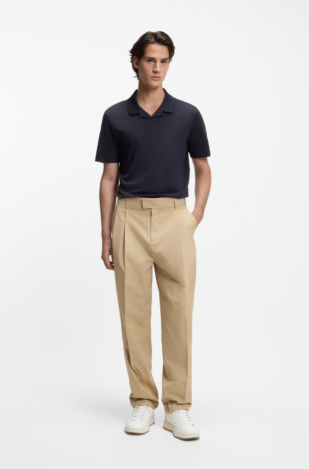 HUGO Polos Slim Fit - DIMERSPOLO 50542961- Concorde Fashion#color_navy-405