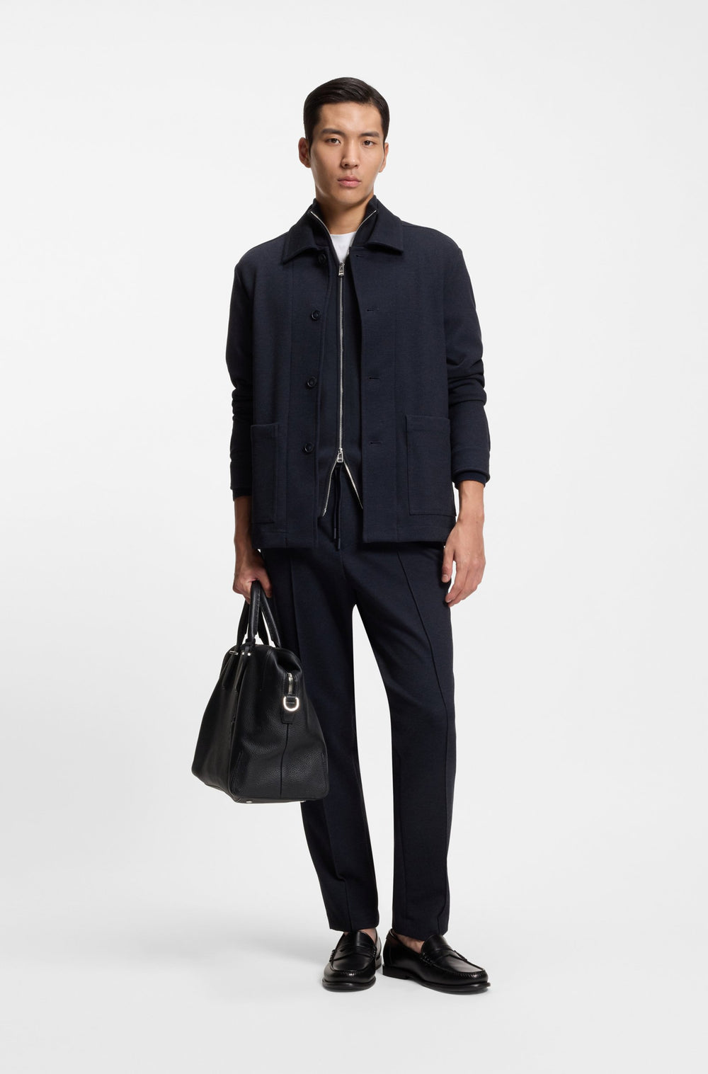 BOSS Sweaters,Casual Jackets Regular Fit - H-IDINO 50543150Concorde Fashion#color_navy-405