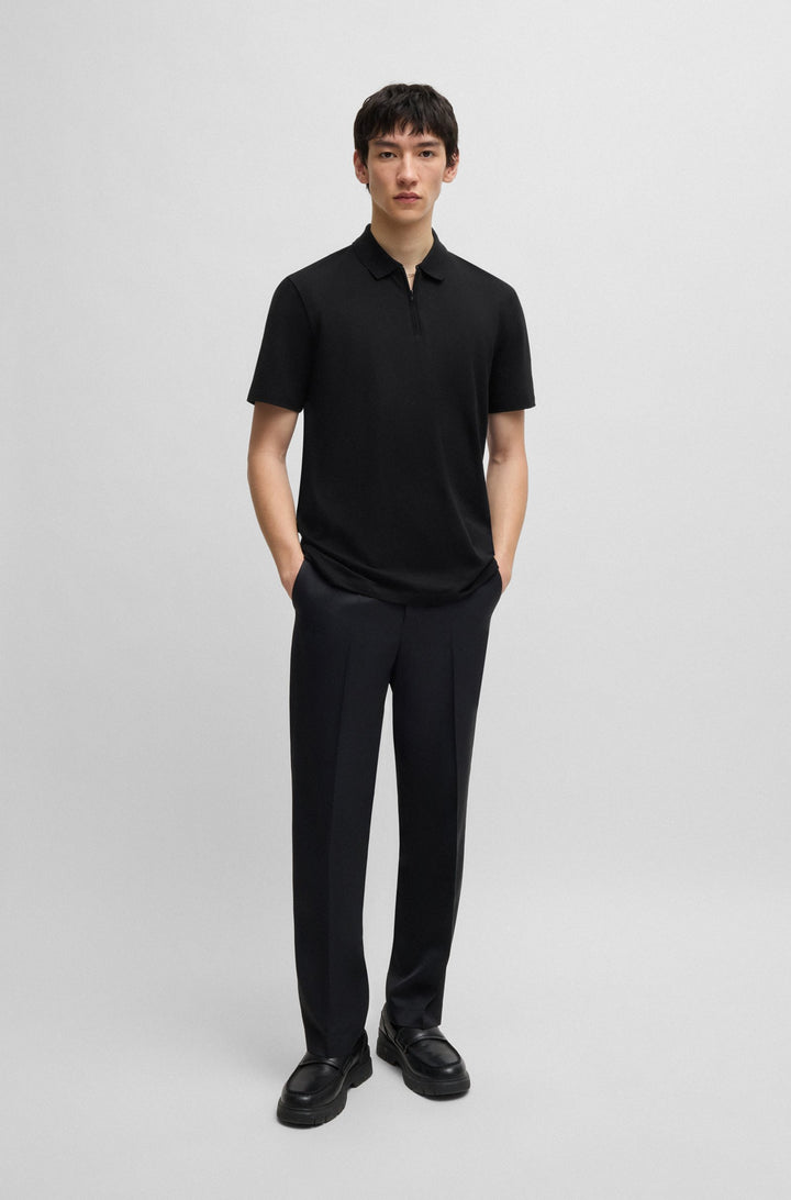HUGO Polos Regular Fit - DEKOK233 50543368- Concorde Fashion#color_black-001