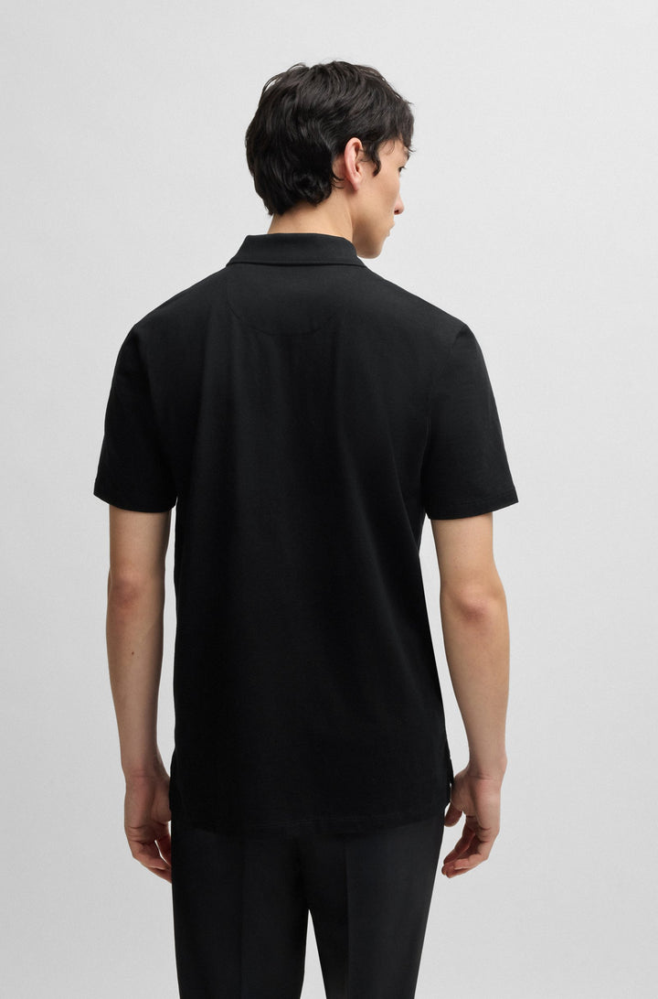 HUGO Polos Regular Fit - DEKOK233 50543368- Concorde Fashion#color_black-001