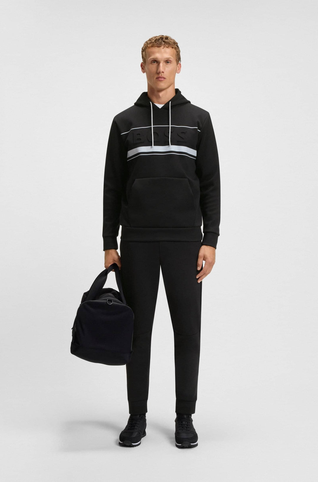 BOSS Jogging Pants Regular Fit - PANTS ZONE 50543070- Concorde Fashion#color_black-001