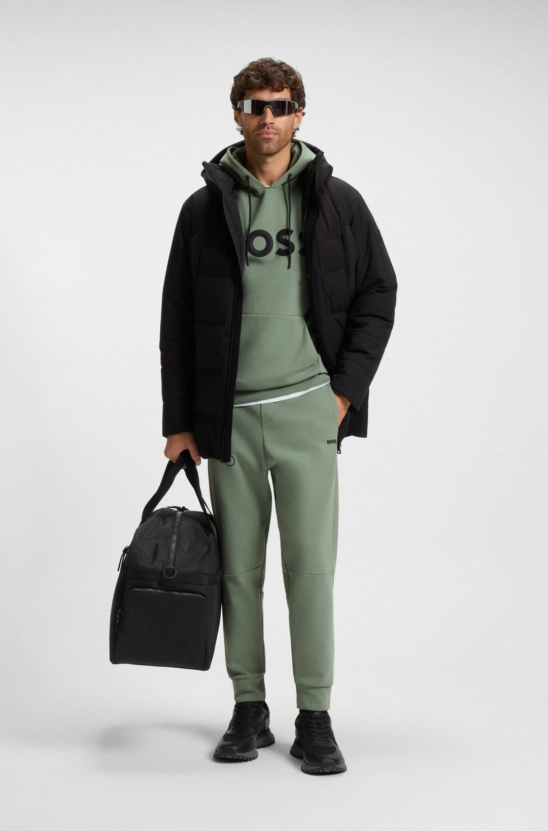 BOSS Jogging Pants Regular Fit - PANTS ZONE 50543070- Concorde Fashion#color_green-358