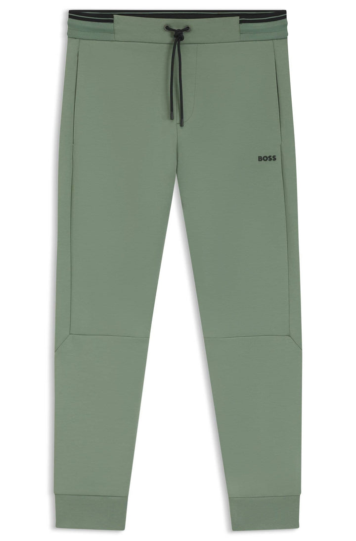 BOSS Jogging Pants Regular Fit - PANTS ZONE 50543070- Concorde Fashion#color_green-358
