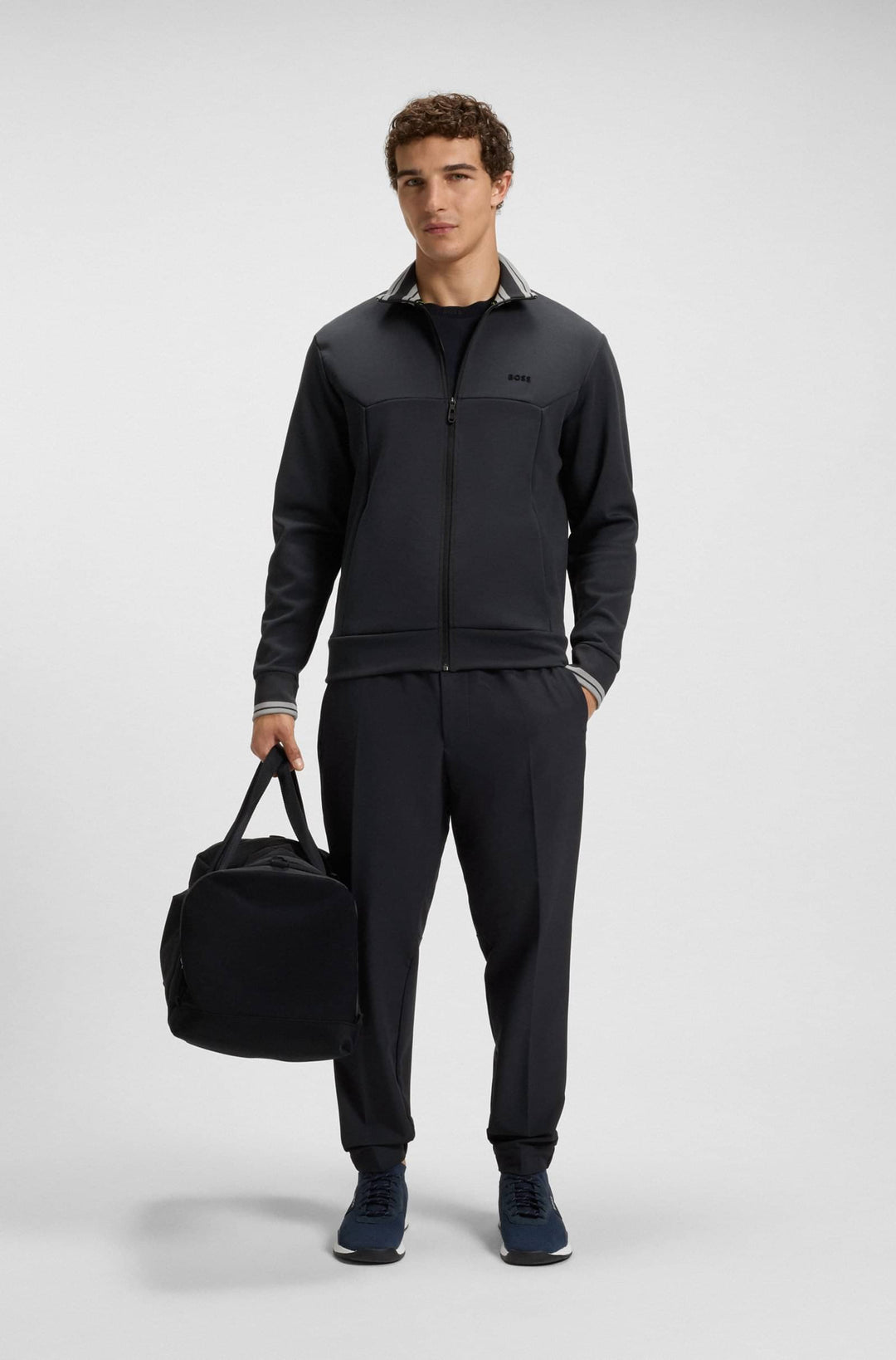 BOSS Sweatshirts Regular Fit - FZ ZONE 50543081- Concorde Fashion#color_navy-402