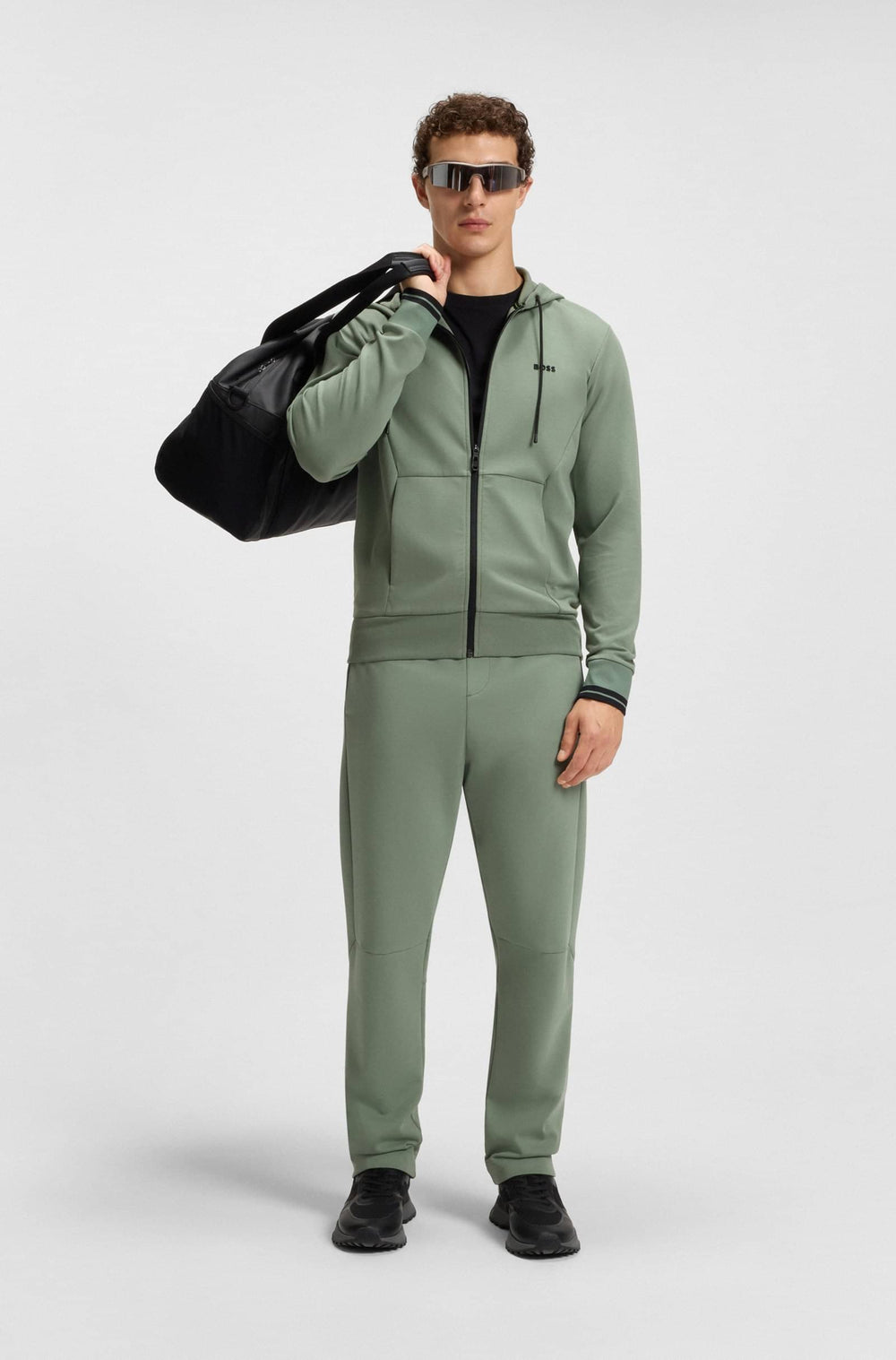 BOSS Jogging Pants Regular Fit - HADIM ZONE 50545246- Concorde Fashion#color_green-358