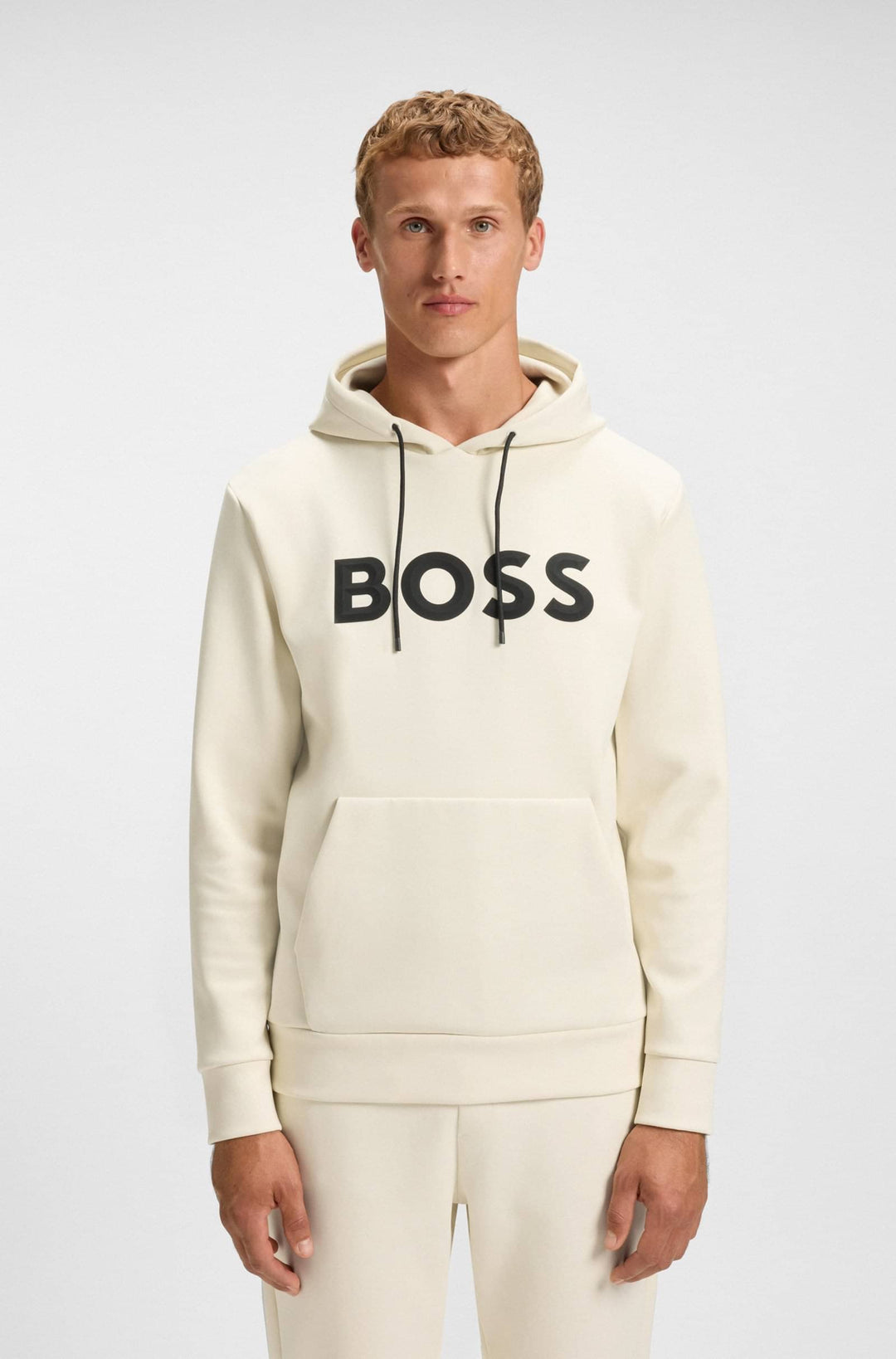 BOSS Hoodies Regular Fit - SOODY ZONE 50551457- Concorde Fashion#color_white-131