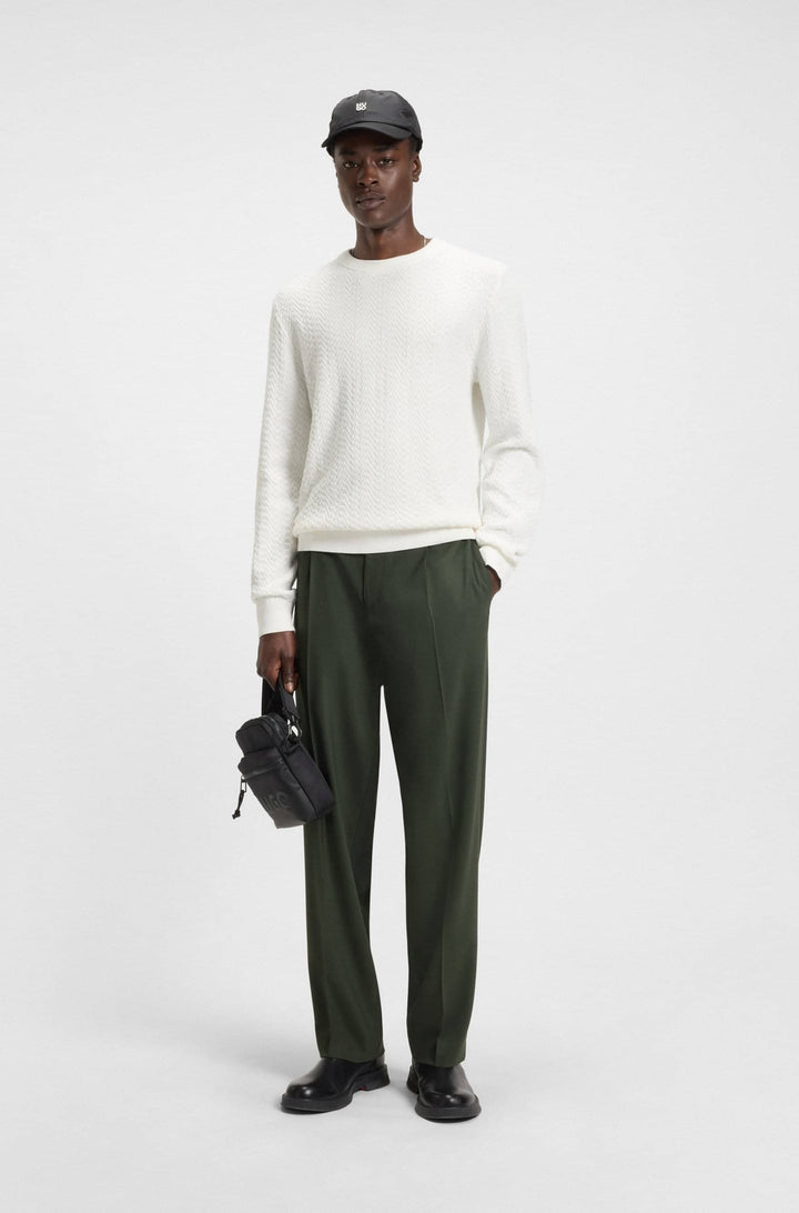 HUGO Sweaters Regular Fit - SIMO 50543789- Concorde Fashion#color_black-001